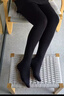 小野和子【楊冪同款】千金襪秋季保暖打底褲絲襪女光腿神器肉色白絲連褲襪 曬單實(shí)拍圖