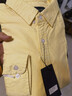 POLO SPORT美國保羅純棉長(cháng)袖經(jīng)典品牌襯衫商務(wù)休閑潮流百搭RL修身襯衣 H9006黃色 M 曬單實(shí)拍圖