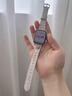 小香風(fēng)皮質(zhì)iwatch11表帶小蠻腰山茶花S10適用蘋(píng)果s9手表女款腕帶 【米白色銀扣】 iwatch S10/S11【42MM表盤(pán)】 曬單實(shí)拍圖