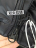 鴨鴨短款羽絨服女秋冬季新款時(shí)尚韓版保暖百搭休閑泡芙連帽外套 黑色 L （建議140-160斤） 曬單實(shí)拍圖