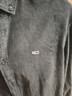 TOMMY JEANS【燈芯絨】秋冬男裝純棉復古休閑通勤繡標長(cháng)袖襯衣襯衫外套 黑色BDS M 曬單實(shí)拍圖