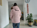波司登（BOSIDENG）25年新款極寒羽絨服男女情侶同款鵝絨大毛領(lǐng)加厚東北特供保暖外套 【趨勢推薦】雪櫻粉1862 -充絨量+30%左右-700+高蓬鵝絨 L 170/92A 體重約120-130斤 曬單實(shí)拍圖