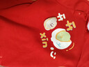巴拉巴拉嬰兒連體衣新生兒哈衣爬服寶寶衣服2025新年季拜年服209125120203 曬單實(shí)拍圖