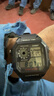 卡西歐（CASIO）手表小方塊 休閑鋼帶防水小銀表AE1200學(xué)生男士手表電子表日韓表 AE-1200WH-1AVDF 曬單實(shí)拍圖