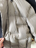 安踏面包羽絨服丨六度芯戶(hù)外鵝絨管道羽絨服男士冬季連帽保暖外套 曬單實(shí)拍圖