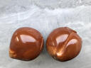 巴西天然大欖文玩橄欖核雕刻進(jìn)口大核壽桃一對手把件橄欖胡男圓珠 37mm（壽桃一對） 曬單實(shí)拍圖