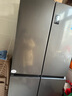 海爾（Haier）冰箱四開(kāi)門(mén)十字門(mén)雙對開(kāi)門(mén)539升一級能效雙變頻雙循環(huán)超薄大容量可嵌入風(fēng)冷無(wú)霜家用家電國家補貼 539L+健康黑金凈化+聯(lián)網(wǎng)智控+玉墨銀熱賣(mài)爆款 曬單實(shí)拍圖