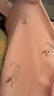 芬騰月子服春秋產(chǎn)前產(chǎn)后孕婦哺乳睡衣女春秋款大碼純棉家居服哺乳套裝 粉色J98333449 XL 建議：125-145斤 曬單實(shí)拍圖