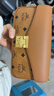 MCM【新年禮物】【早春新品】TRACY 迷你時(shí)尚簡(jiǎn)約手包通勤斜挎包 干邑色 迷你 曬單實(shí)拍圖