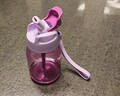 特百惠（Tupperware）CC企鵝350ML塑料杯夏季男女學(xué)生兒童水杯子便攜帶吸管 冰沙紫 曬單實(shí)拍圖