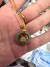 梵哲詩(shī)輕奢十二生肖平安扣項鏈女款和田玉吊墜情人節生日生日禮物送女友 如意玉兔平安扣項鏈（當/次日達） 曬單實(shí)拍圖