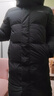 阿迪達斯羽絨服男冬季長(cháng)款600蓬連帽休閑運動(dòng)保暖外套 黑色 XL 曬單實(shí)拍圖