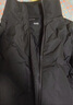 GXG男裝休閑壓印立領(lǐng)保暖短款羽絨服 黑色2 2XL 曬單實(shí)拍圖