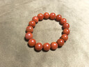 石玥珠寶收藏級11-12mm保山南紅瑪瑙手串轉運珠手鏈男女士款 水晶瑪瑙 曬單實(shí)拍圖