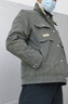 皮爾卡丹（pierre cardin）外套男秋冬季加絨保暖工裝夾克潮流復古衣服男裝 軍灰加絨 XL 曬單實(shí)拍圖
