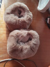 暢印秋冬毛毛袖套腕袖口仿獺兔毛短款毛手圈毛絨手環(huán)袖套女衣袖保暖 卡其色 曬單實(shí)拍圖