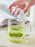 憶壺茶玻璃茶杯茶水分離男女士泡茶專(zhuān)用帶蓋耐熱無(wú)鉛辦公室喝綠茶水杯子 曬單實(shí)拍圖