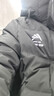 鴨鴨（YAYA）王一博同款冰殼系列戶(hù)外極寒羽絨服男士新款長(cháng)款情侶加厚女外套 青光黑色【現貨速發(fā)】 XL /180(建議155-175斤) 曬單實(shí)拍圖