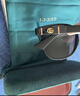 古馳（GUCCI）墨鏡時(shí)尚男全框矩形潮流太陽(yáng)鏡女款遮陽(yáng)開(kāi)車(chē)旅游生日送禮物 【偏光款】GG0637SK-001-56 曬單實(shí)拍圖