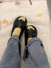 chikoku可愛(ài)卡通小貓爪拖鞋女士夏新款厚底居家防滑eva情侶涼拖鞋男 小煤球 36-37 【適合36-37碼】 曬單實(shí)拍圖