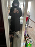 雅鹿粉色長(cháng)款羽絨服女2025年冬季過(guò)膝新極寒大被子連帽加厚保暖外套潮 黑色 L (165) 建議125-140斤 曬單實(shí)拍圖