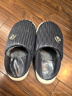 大嘴猴（paul frank）棉拖鞋男舒適情侶毛絨厚底棉鞋包跟外穿保暖棉靴深灰42-43PF121 曬單實(shí)拍圖