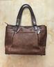 香港專(zhuān)柜正品女包2025托特包潮大容量真皮牛皮單肩手提包通勤大包 復古棕色 （專(zhuān)柜正品）高品質(zhì) 曬單實(shí)拍圖