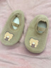 licheers寶寶地板鞋秋冬學(xué)步鞋軟底點(diǎn)膠防滑隔涼地板襪嬰兒室內加絨步前鞋 曬單實(shí)拍圖