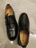 蜘蛛王皮鞋男透氣真皮新郎結婚秋季年輕商務(wù)正裝休閑鞋 89F047H 黑色 43 曬單實(shí)拍圖