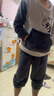 Kiargo新品男士睡衣秋冬季珊瑚絨加厚大碼卡通青少年冬天男生家居服套裝 YEX4803 L 碼適合(170CM)120斤以?xún)?曬單實(shí)拍圖