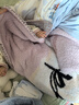 嫚熙（EMXEE）嬰童半邊絨蓋毯秋冬寶寶毛毯嬰兒被子兒童幼兒園蓋被 天鵝舞曲 曬單實(shí)拍圖