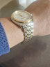 天王（TIAN WANG）手表男士機械表 新年禮物金標送福18K金鋼帶GS51507T.DD.T.KS 曬單實(shí)拍圖