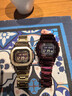 卡西歐（CASIO）手表男G-SHOCK小方銀金塊光能藍牙電波防水多功能電子日韓表禮物 本命年紅塊GMW-B5000RD-4 曬單實(shí)拍圖