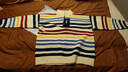 FKDK半高領(lǐng)條紋羊毛衫男2025秋冬季潮流撞色毛衣拼接立領(lǐng)針織毛線(xiàn)外套 卡其色 XL 曬單實(shí)拍圖