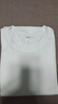 京東京造【情侶純棉T】長(cháng)袖t恤男男女秋季新款衣服打底衫 白色 L 曬單實(shí)拍圖