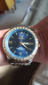 歐利時(shí)（OLEVS）瑞士認證男士手表男潮流時(shí)尚鑲鉆全自動(dòng)機械表雙日歷防水夜光十大 豪華旗艦升級版-高檔間金藍面【送豪禮+終身質(zhì)?！?曬單實(shí)拍圖