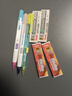 派通（Pentel ）0.5mm側按式活動(dòng)鉛筆 學(xué)生繪畫(huà)自動(dòng)鉛筆帶橡皮PD105C撞色限量款 藍白色 曬單實(shí)拍圖