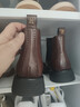 FED復古短靴秋季新款女靴棕色切爾西靴粗跟煙筒靴女D0907-ZCA069 曬單實(shí)拍圖