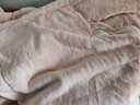 水星家紡毛毯冬季加厚加絨保暖毛絨毯子雙層鋪床蓋毯可機洗約9斤200×230cm 曬單實(shí)拍圖