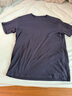 優(yōu)衣庫男裝女裝快干圓領(lǐng)T恤/短袖482300 69 藏青色 M 曬單實(shí)拍圖