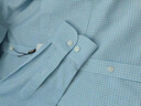 羅蒙（ROMON）輕奢免燙短袖襯衫男士商務(wù)正裝青年細格子純棉半袖襯衣夏季新款 8E62276 41 曬單實(shí)拍圖