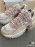 FILA FUSION熊貓硬糖鞋丨斐樂(lè )女鞋厚底休閑鞋女貓爪掛件運動(dòng)鞋女 奶白/薄霧灰-GC 40 曬單實(shí)拍圖