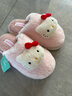 豬爸爸兒童棉拖鞋女童秋冬居家室內保暖加絨防滑2024新款卡通棉拖鞋粉24 曬單實(shí)拍圖
