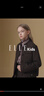 ELLE KIDS童裝 復古羊毛呢料套裝女童秋冬新款學(xué)院外套/半裙可選 棕咖色-上衣 165 (M) 曬單實(shí)拍圖