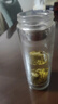 京東京造雙層加厚玻璃杯 無(wú)鉛高硼硅帶茶隔水杯304茶隔泡茶杯男士360mL 曬單實(shí)拍圖