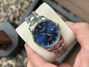 瑞士名牌浪琴手表男士全自動(dòng)機械表防水夜光鑲鉆時(shí)尚專(zhuān)用商務(wù)男表 升級版本色藍面鋼帶款 40mm 曬單實(shí)拍圖