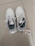 雙星（shuangxing）女鞋運動(dòng)鞋女款2025新款冬季健身軟底大碼體測減震輕便跑步鞋女款 米白 38 曬單實(shí)拍圖