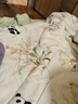 無(wú)印良品100%全棉床上四件套 純棉印花床品套件 1.5/1.8m床 被套220*240cm 曬單實(shí)拍圖