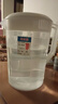 新術(shù) 塑料冷水壺 水具 大容量帶刻度涼水壺耐熱透明涼水杯 大水杯家居 5000ml 曬單實(shí)拍圖