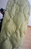 鴨鴨兒童羽絨服輕薄內搭男女童秋冬季新款內膽保暖中大童裝外套KX 牛油果綠 140 曬單實(shí)拍圖